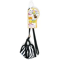 Amazon | ハンドラー やさしい猫胴輪付きリード SS ゼブラ柄 [猫